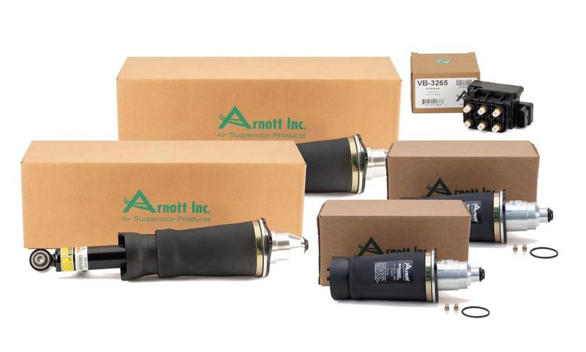 Audi Suspension Strut Assembly Kit - Rear (Generation I) 4Z7616052A - Arnott 3999707KIT